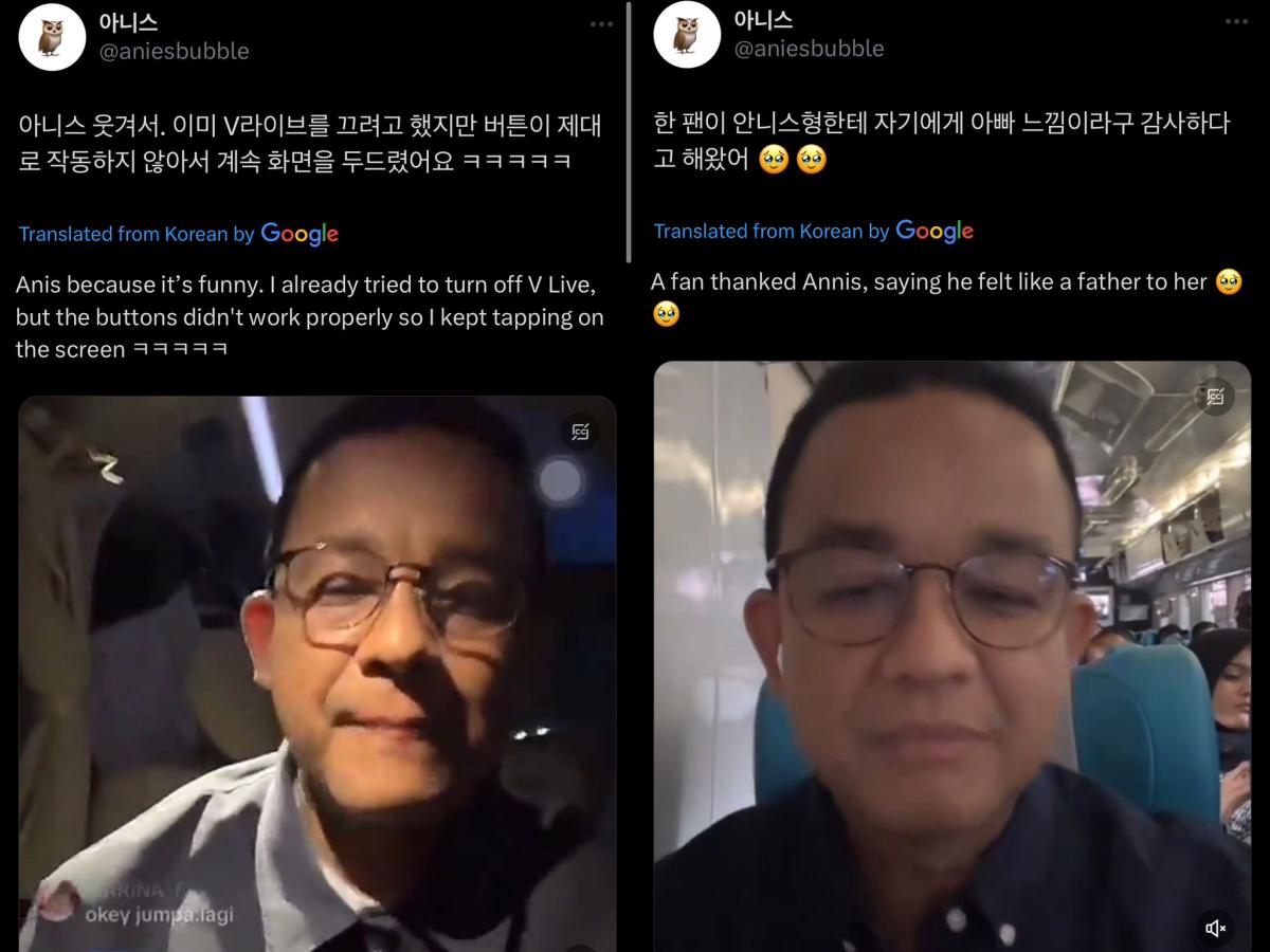 Anies Jadi Sorotan usai Live TikTok, Sampai Dibuatin Fan Account Khas